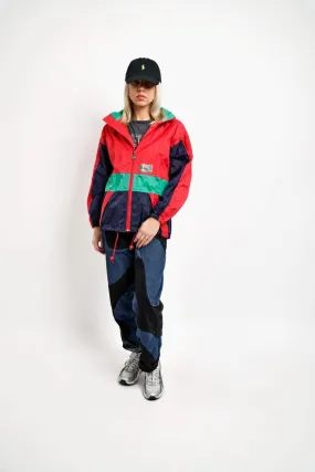 90s retro lightweight windbreaker