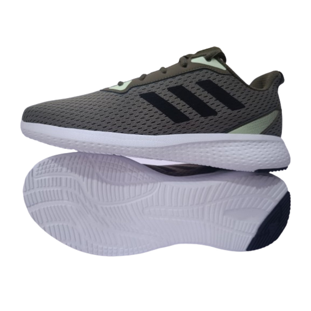 Adidas Men's Adi Accelate Running Shoe (Olive Strata/Core Black/Green Spark)