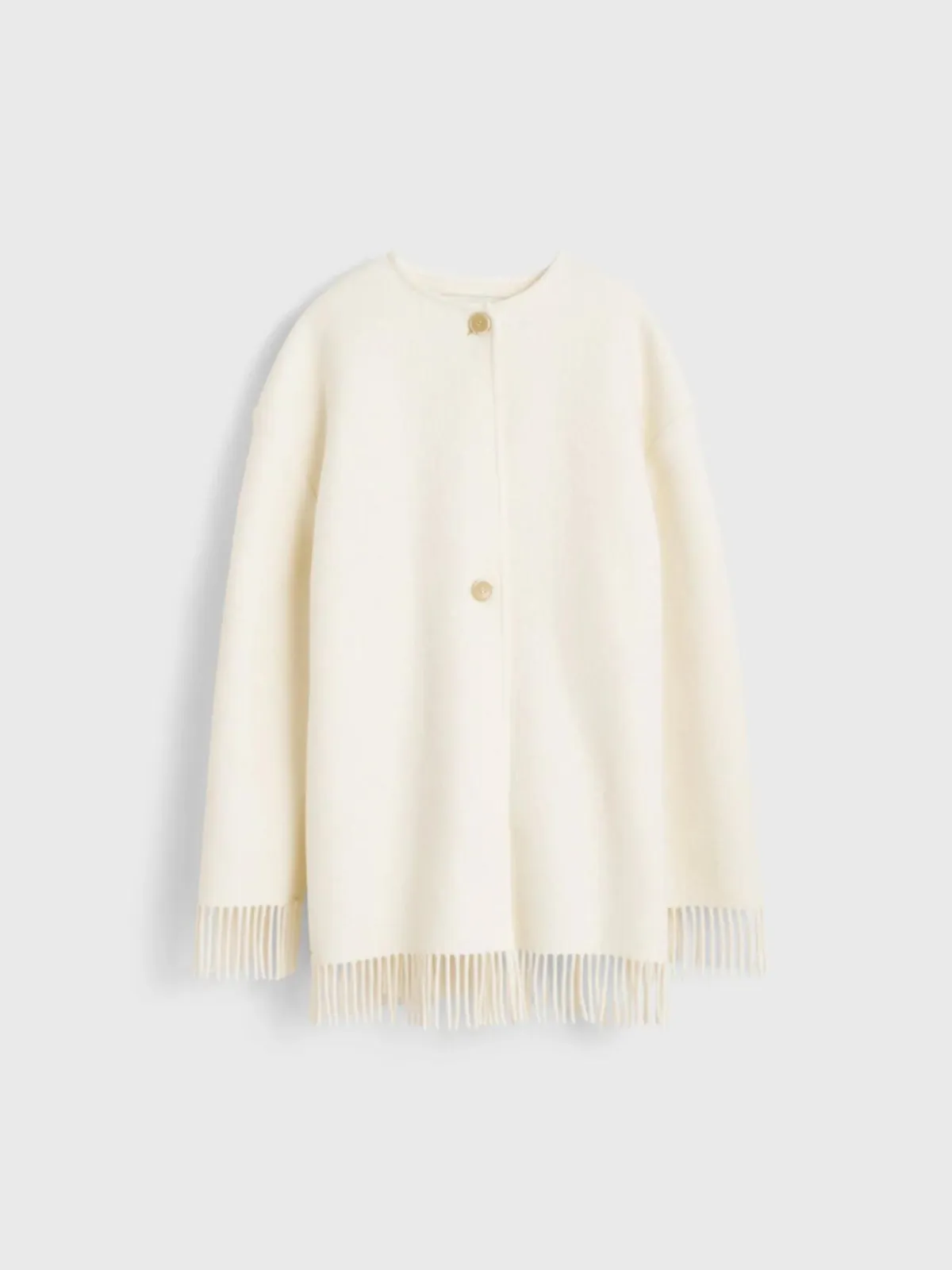 Agnes Wool Jacket - Cream