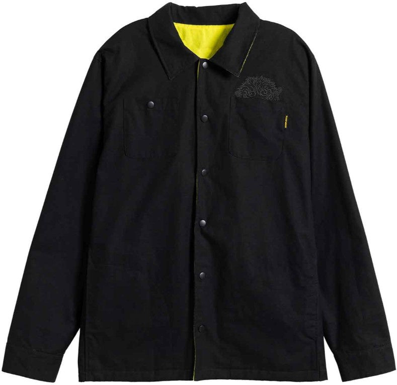 Antihero Grimple Stix Reversible Jacket / Black / Yellow