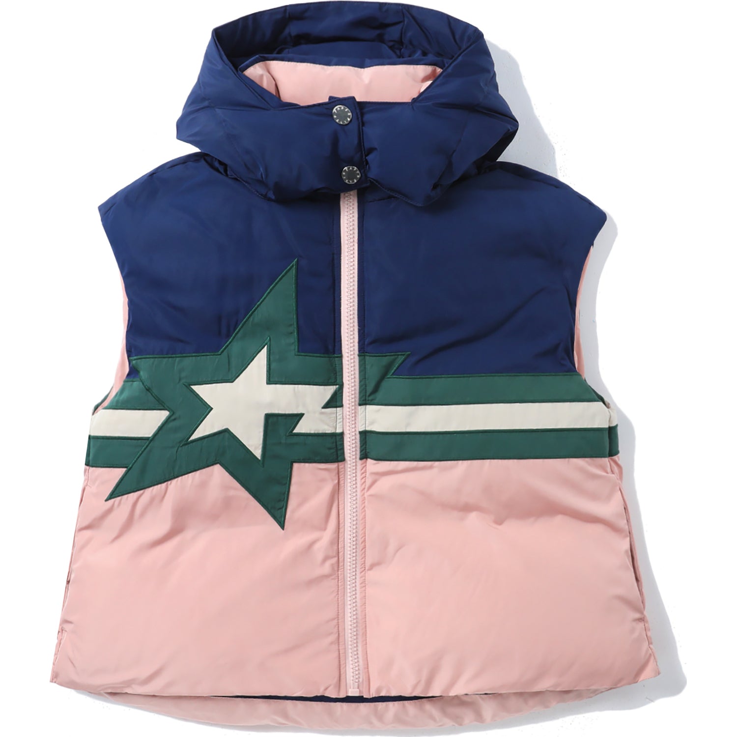 BAPY BAPE STA DOWN VEST LADIES