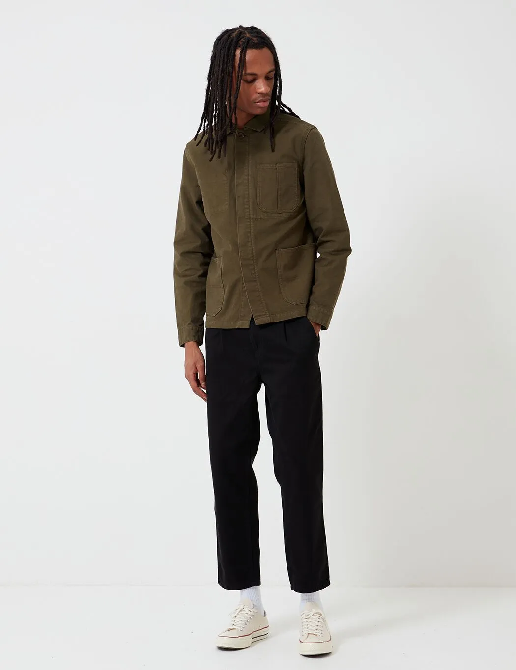 Barbour Duncansea Overshirt - Dusty Olive