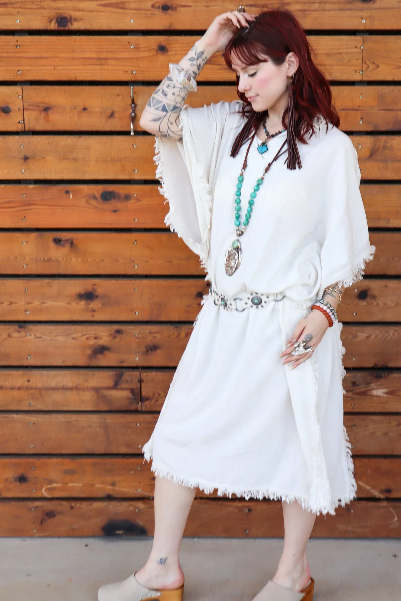 Beached Kaftan Dress