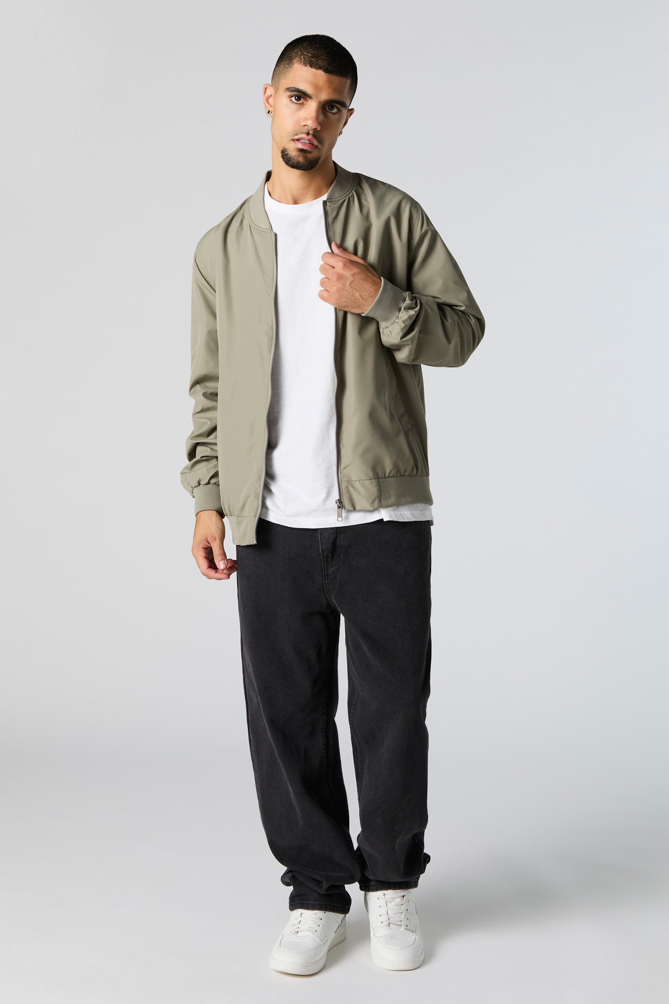 Blouson aviateur en nylon