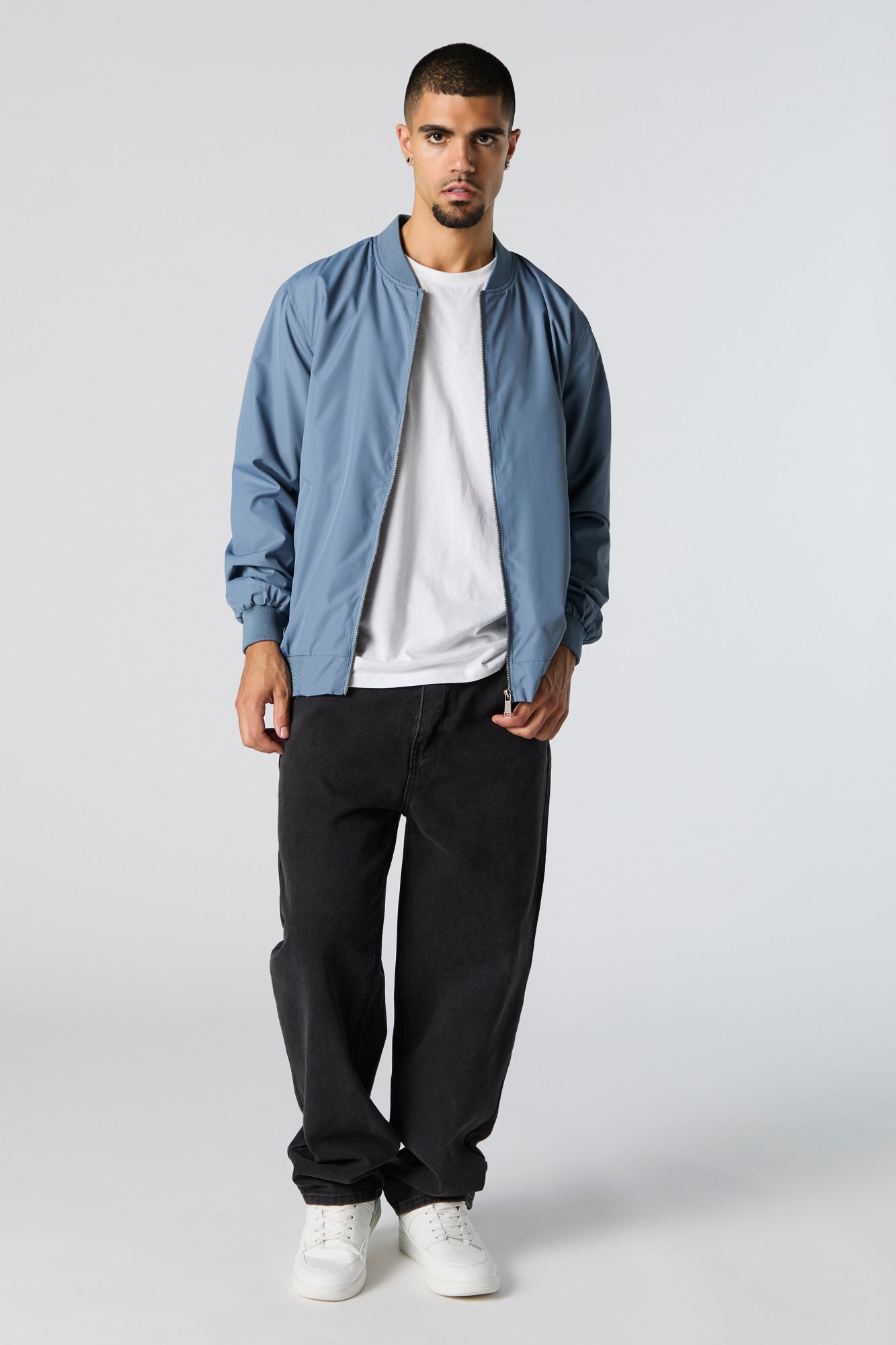 Blouson aviateur en nylon