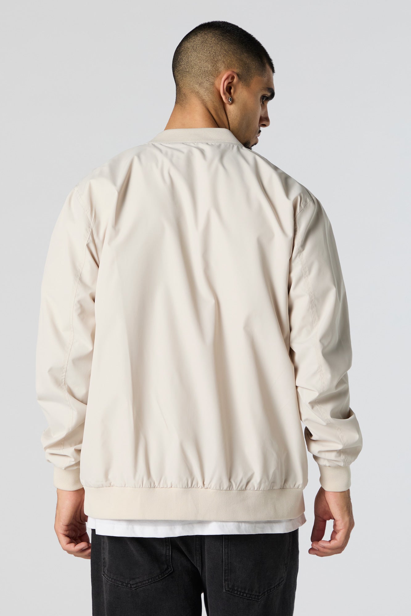 Blouson aviateur en nylon