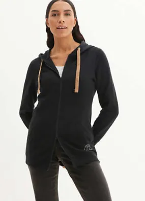 bonprix Longline Zip Jacket