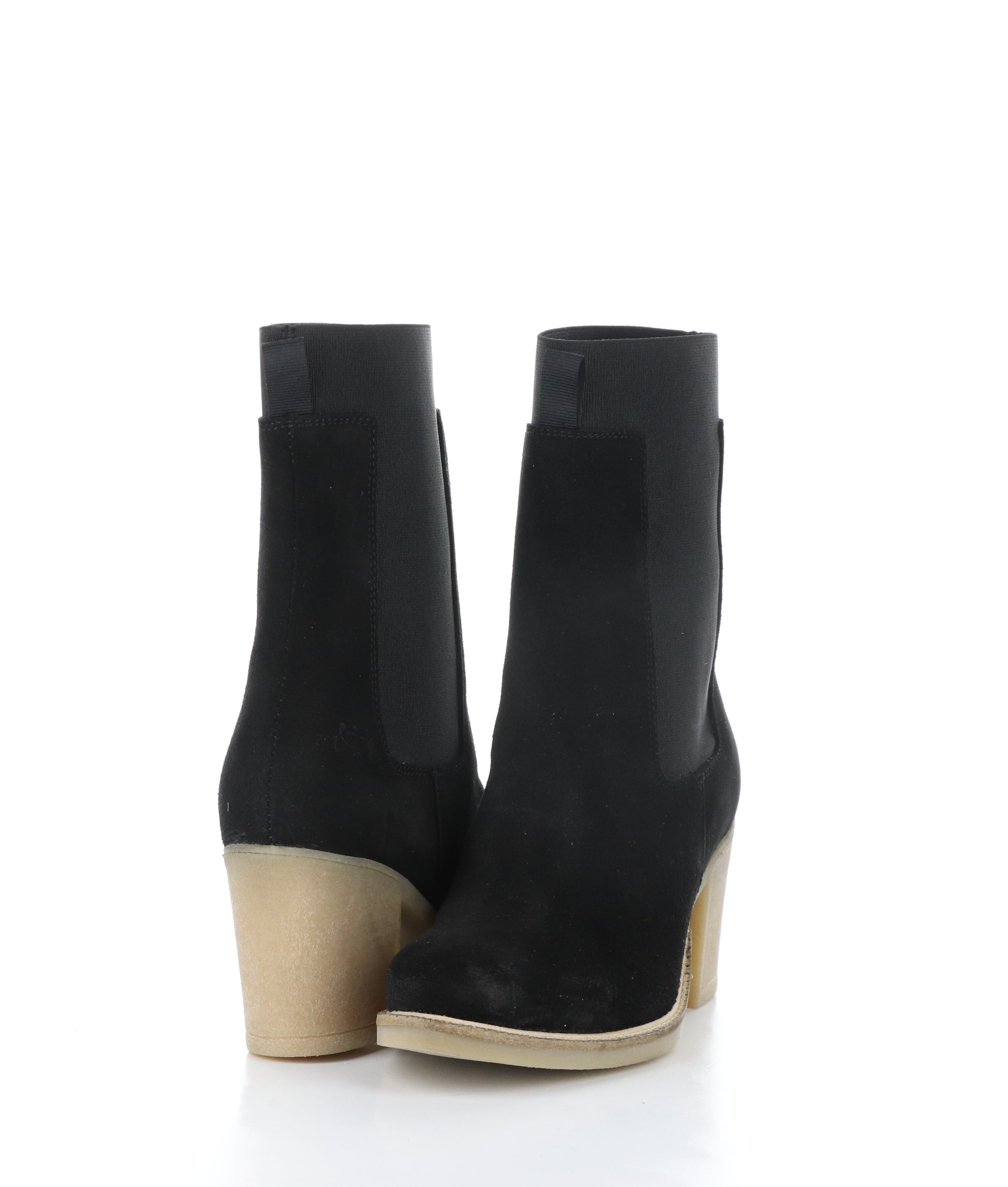 BRIGHTS BLACK Elasticated Boots