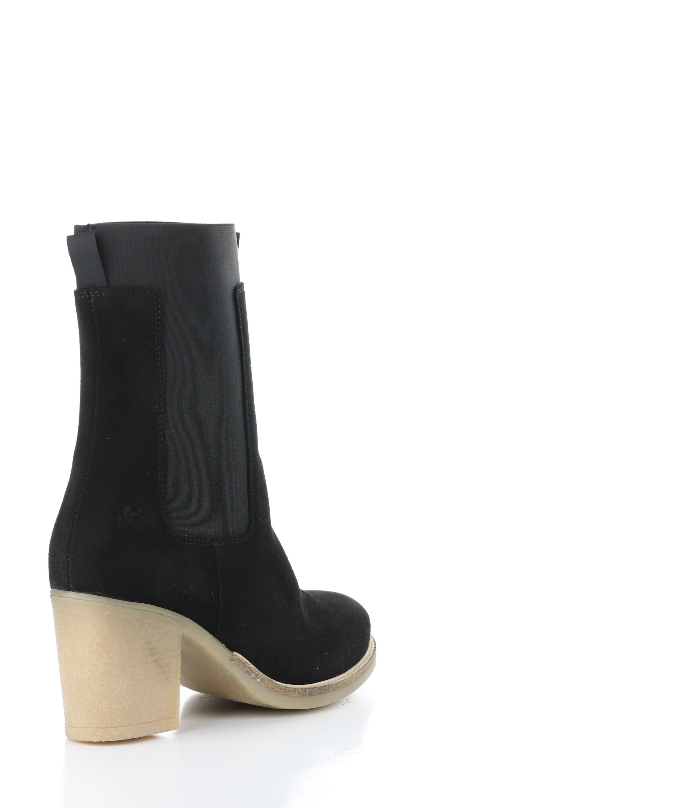 BRIGHTS BLACK Elasticated Boots