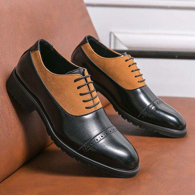 British Business Oxfords Shoes for Men's Casual Style - QB116