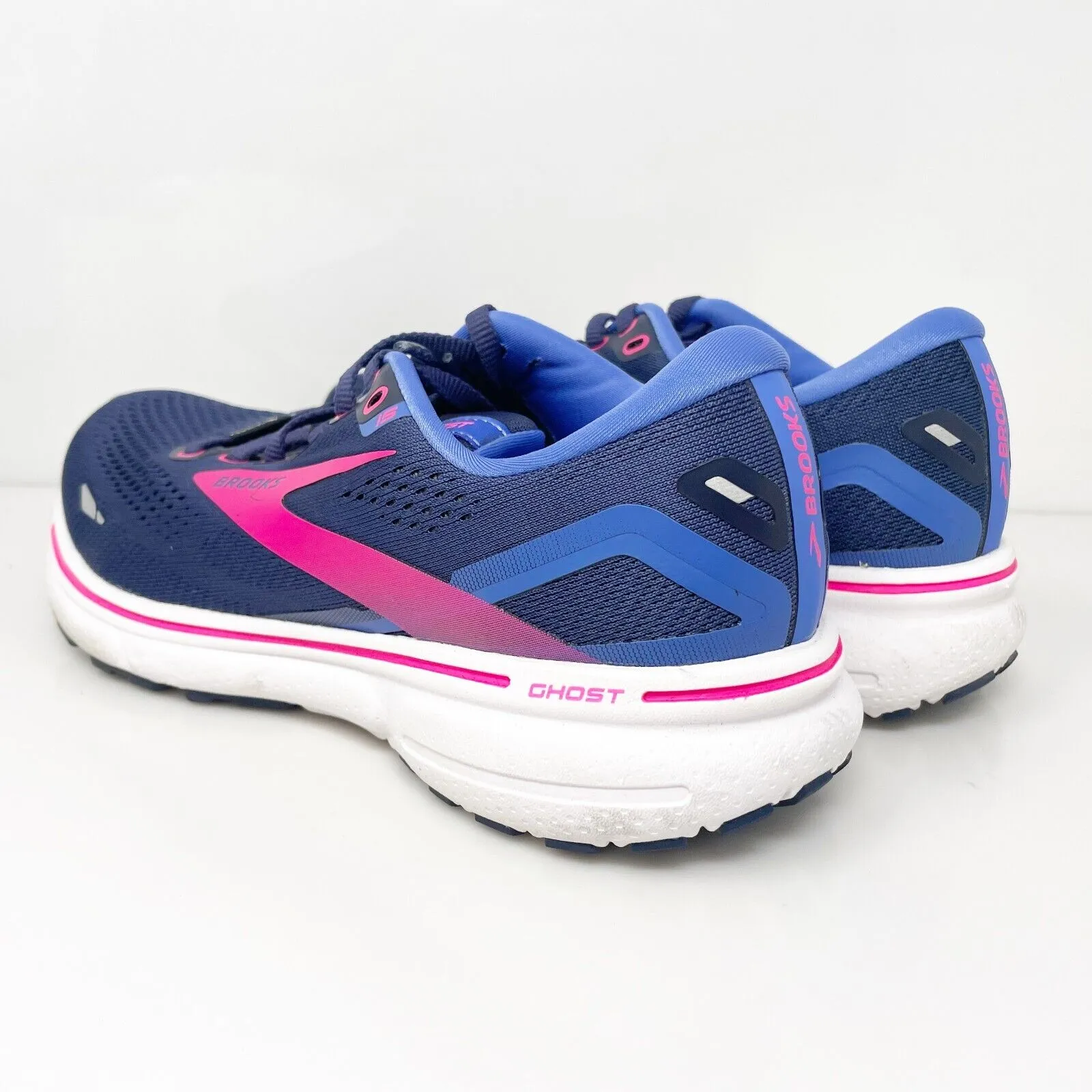 Brooks Womens Ghost 15 GTX 1203821B460 Blue Running Shoes Sneakers Size 7 B