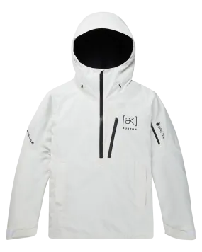 Burton Men's [ak] Velocity GoreTex 2L Anorak Snow Jacket - Stout White