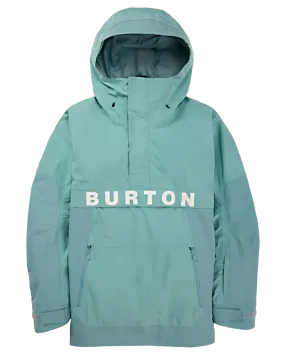 Burton Men's Frostner 2L Anorak Snow Jacket - Rock Lichen