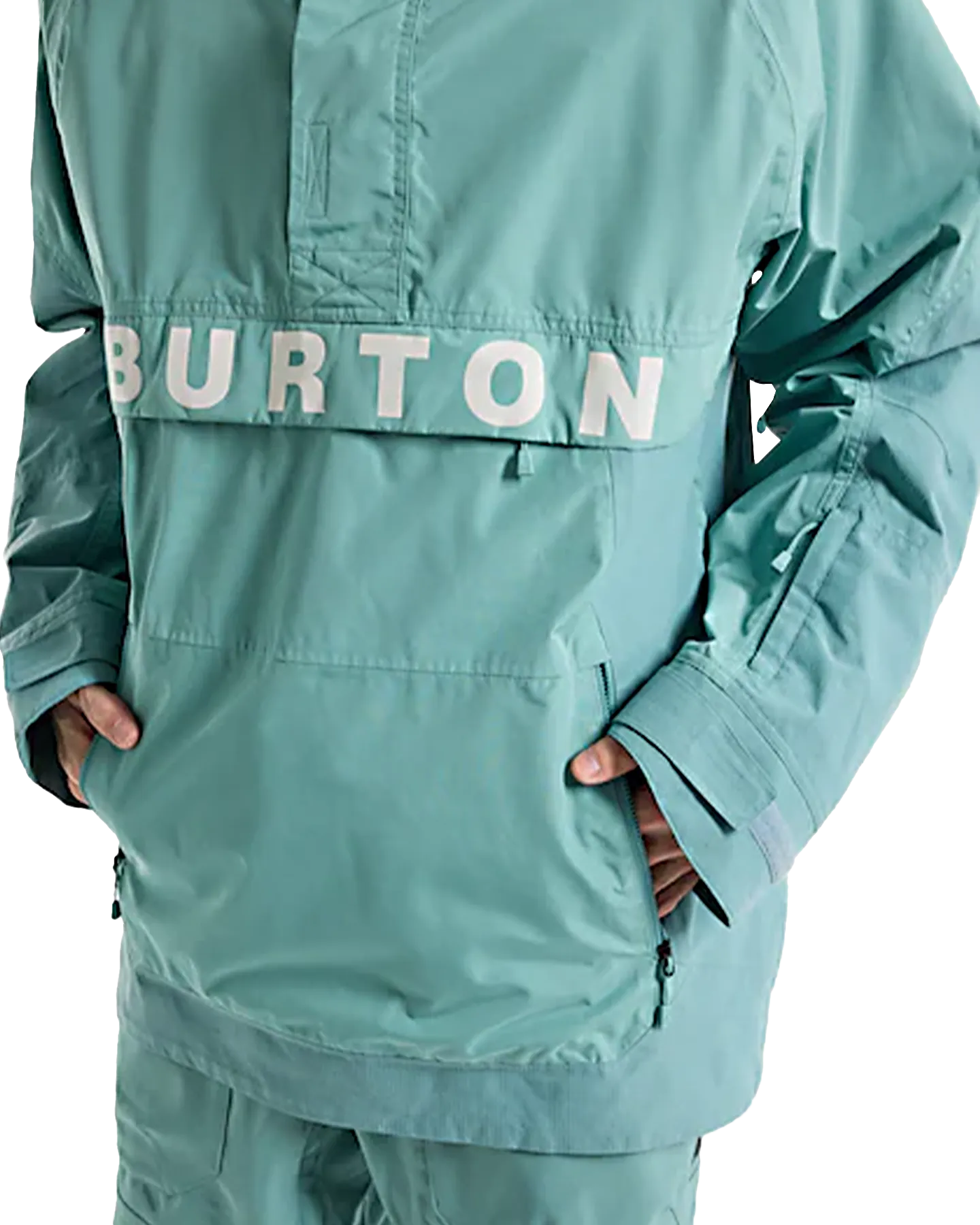 Burton Men's Frostner 2L Anorak Snow Jacket - Rock Lichen