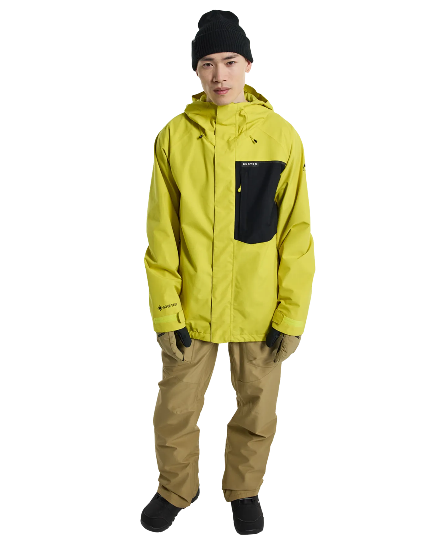 Burton Men's Powline Gore-Tex 2L Snow Jacket - Sulfur/True Black