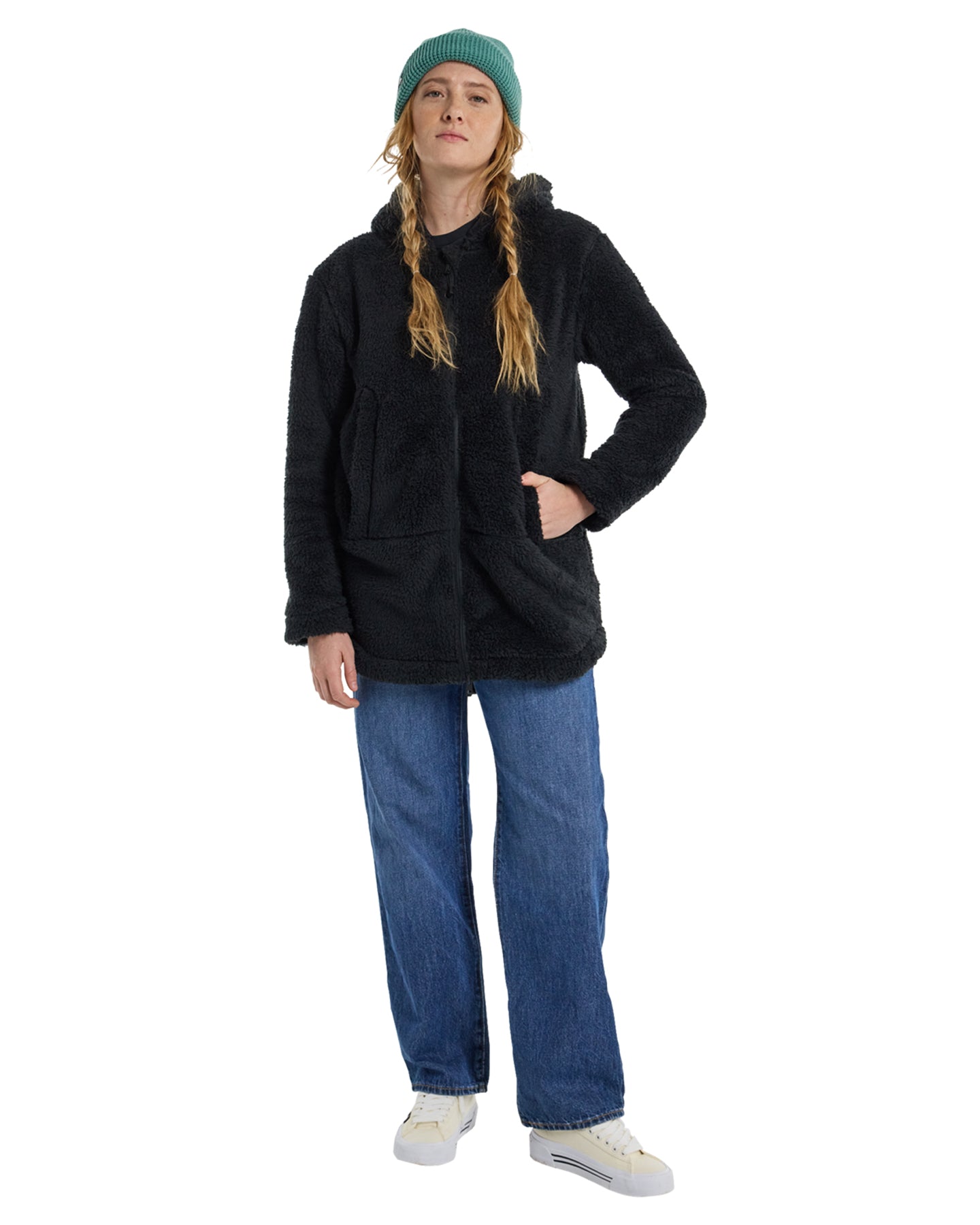 Burton Women's Minxy Hi-Loft Fleece Full-Zip - True Black