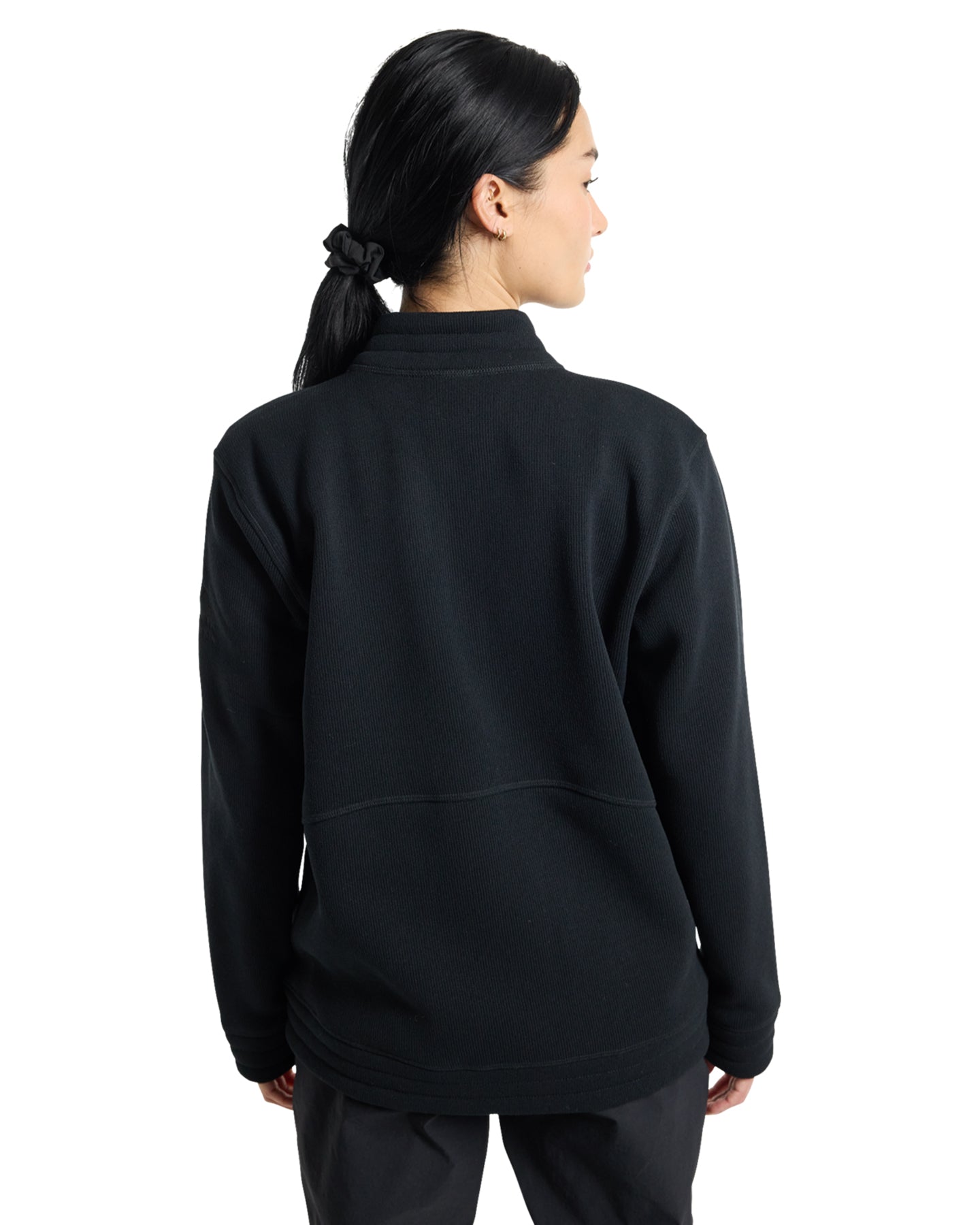 Burton Women's Runin Fleece Full-Zip - True Black