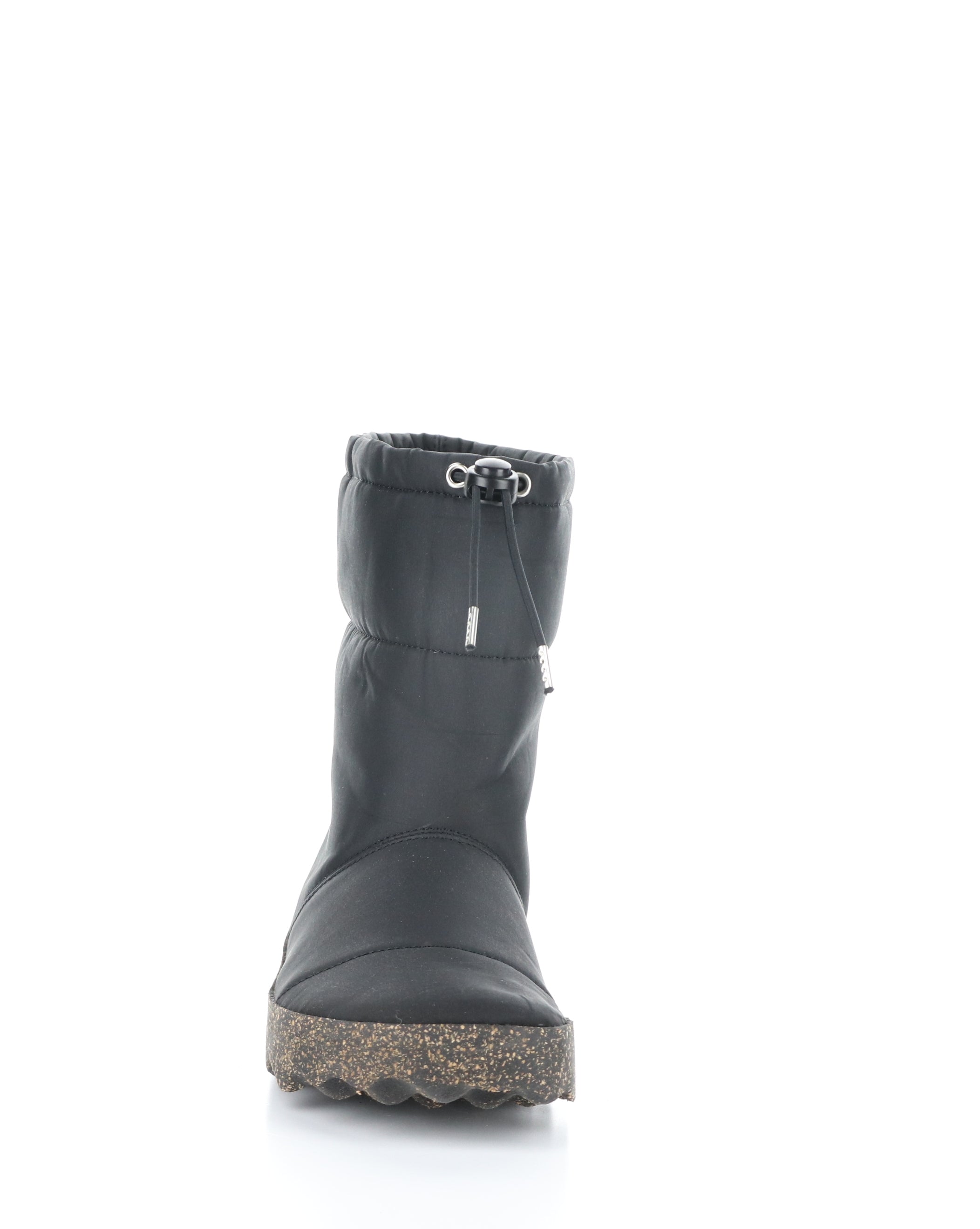 CALE142ASP Black Round Toe Boots