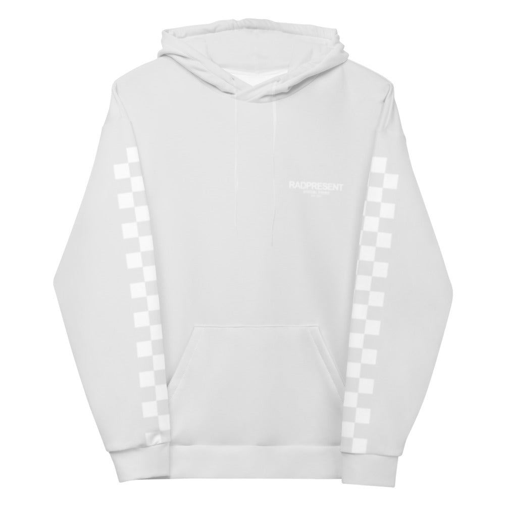 CHECKERED PULLOVER HOODIE