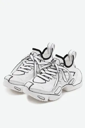 Contrast Mecha Dad Sneakers