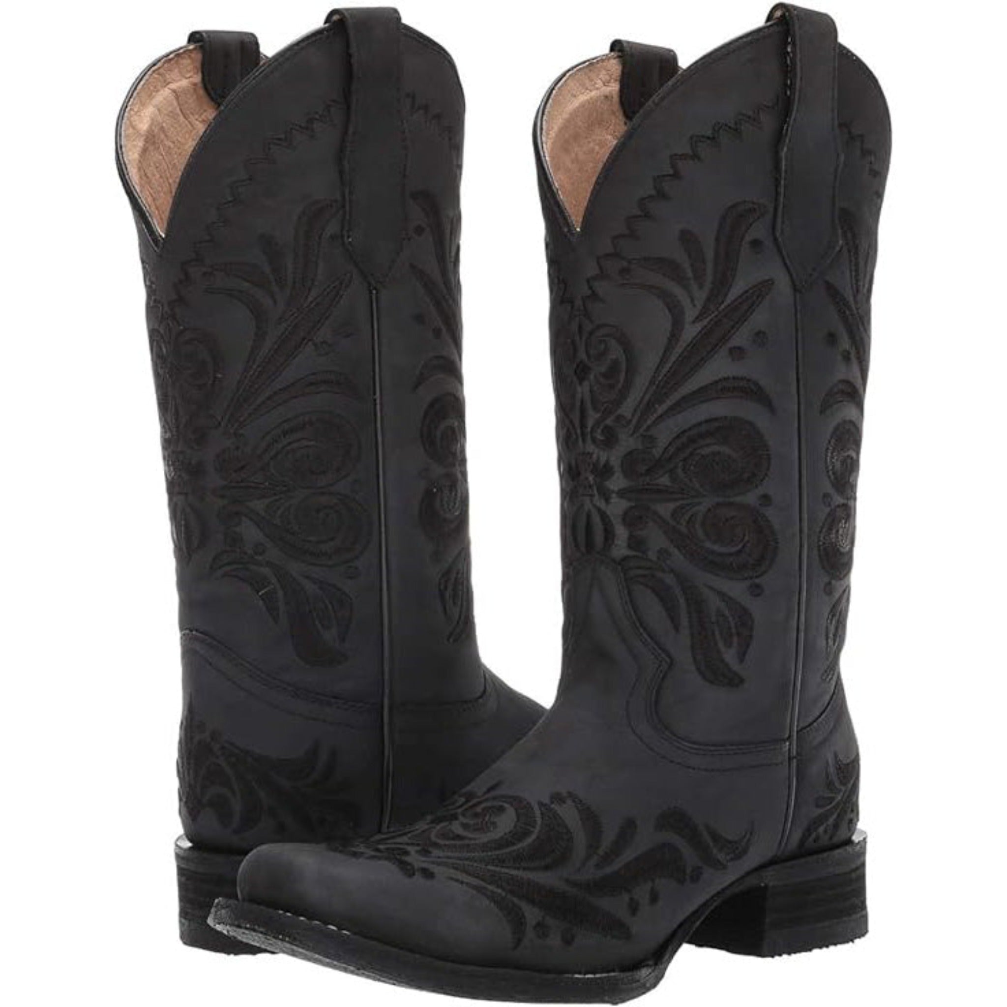 Corral Women's Black Embroidered Boots