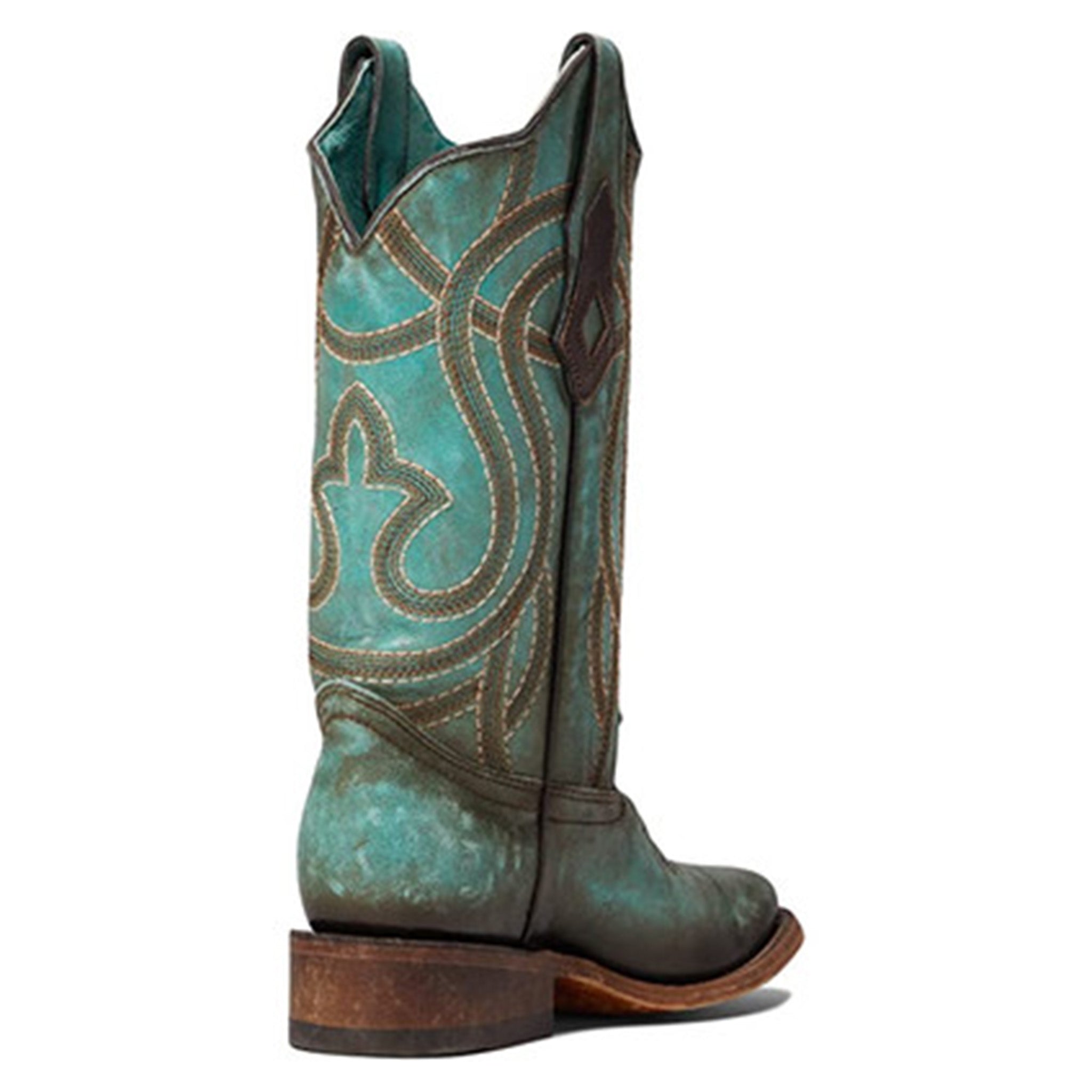 Corral Women's Distressed Turquoise Boots