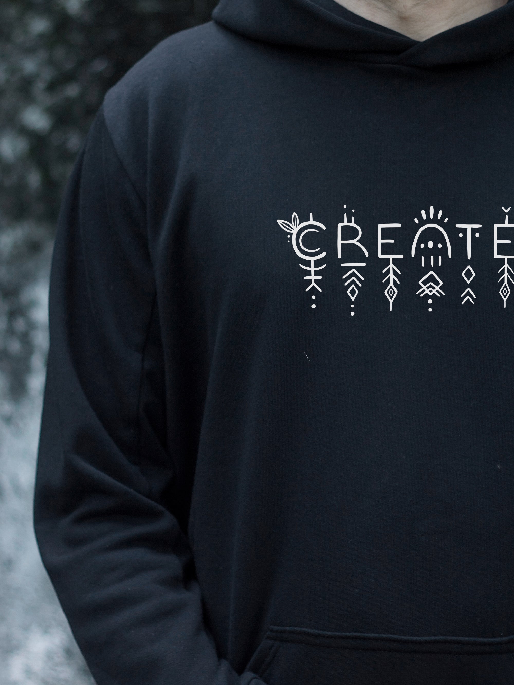 Create Black Hoodie