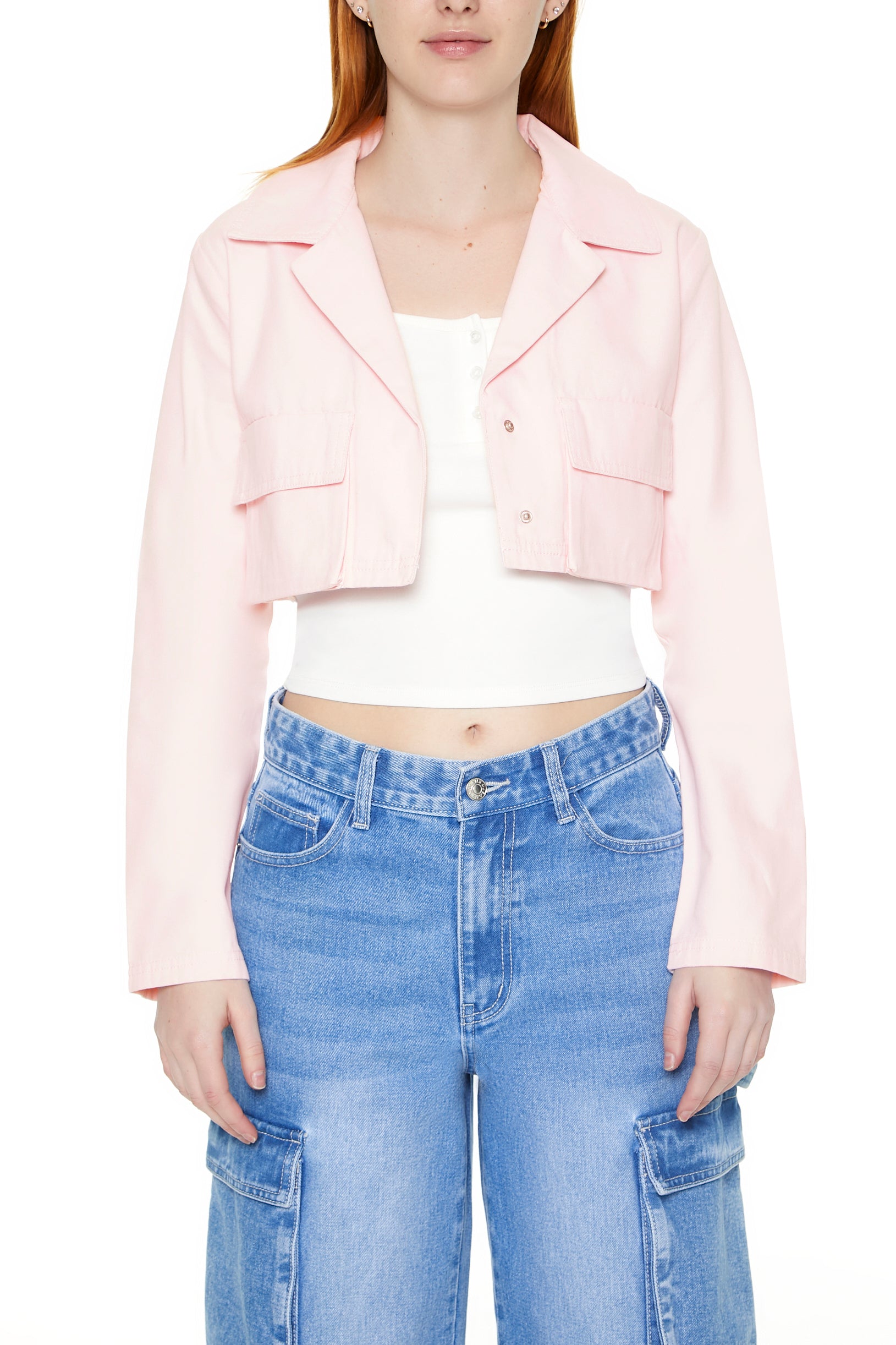 Cropped Blazer Jacket