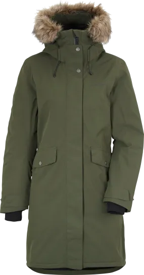 Didriksons Women's Erika Parka 3 Deep Green | Buy Didriksons Women's Erika Parka 3 Deep Green here | Outnorth