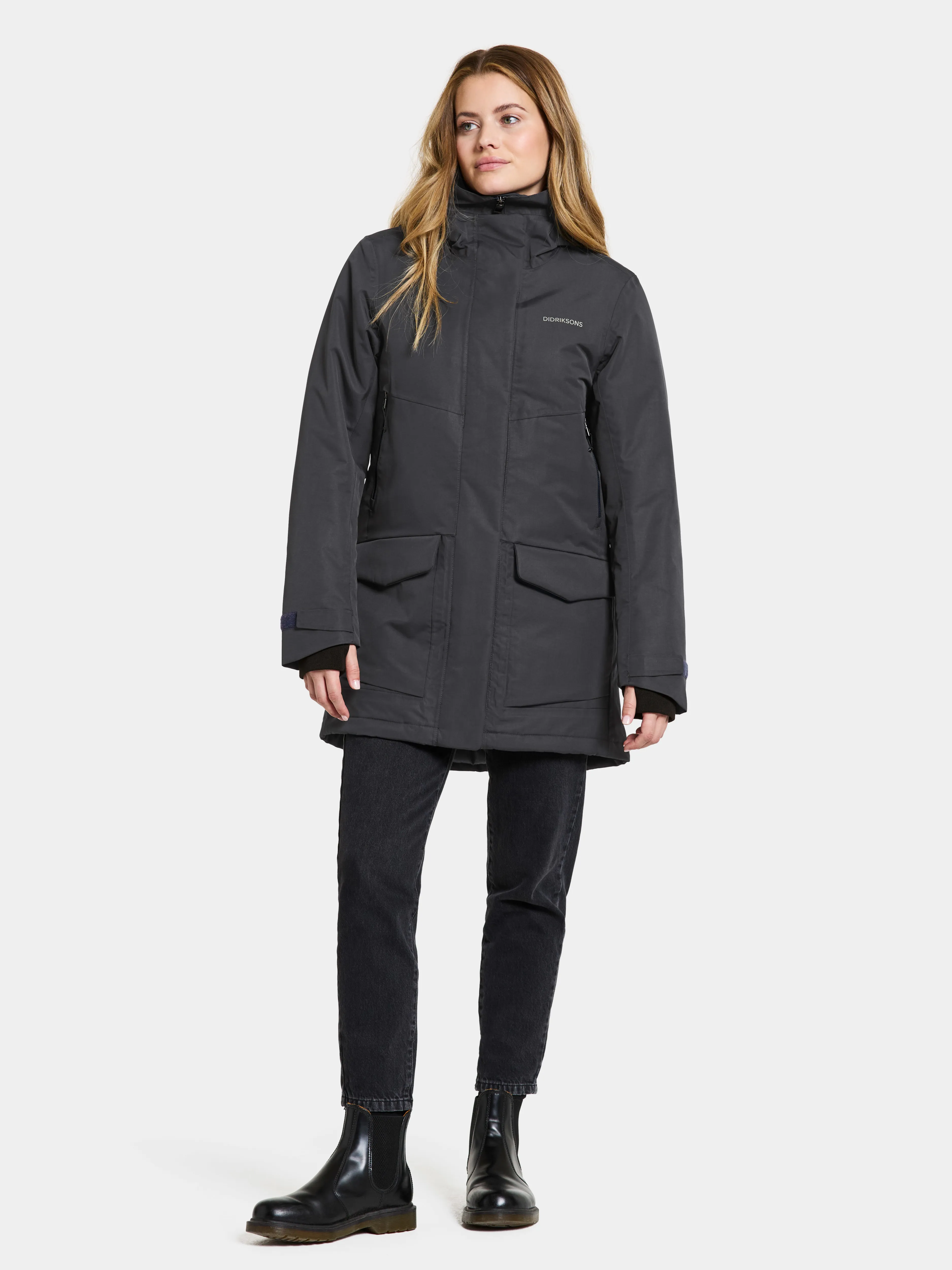 Didriksons Women's Frida Parka 7 Dark Night Blue | Buy Didriksons Women's Frida Parka 7 Dark Night Blue here | Outnort