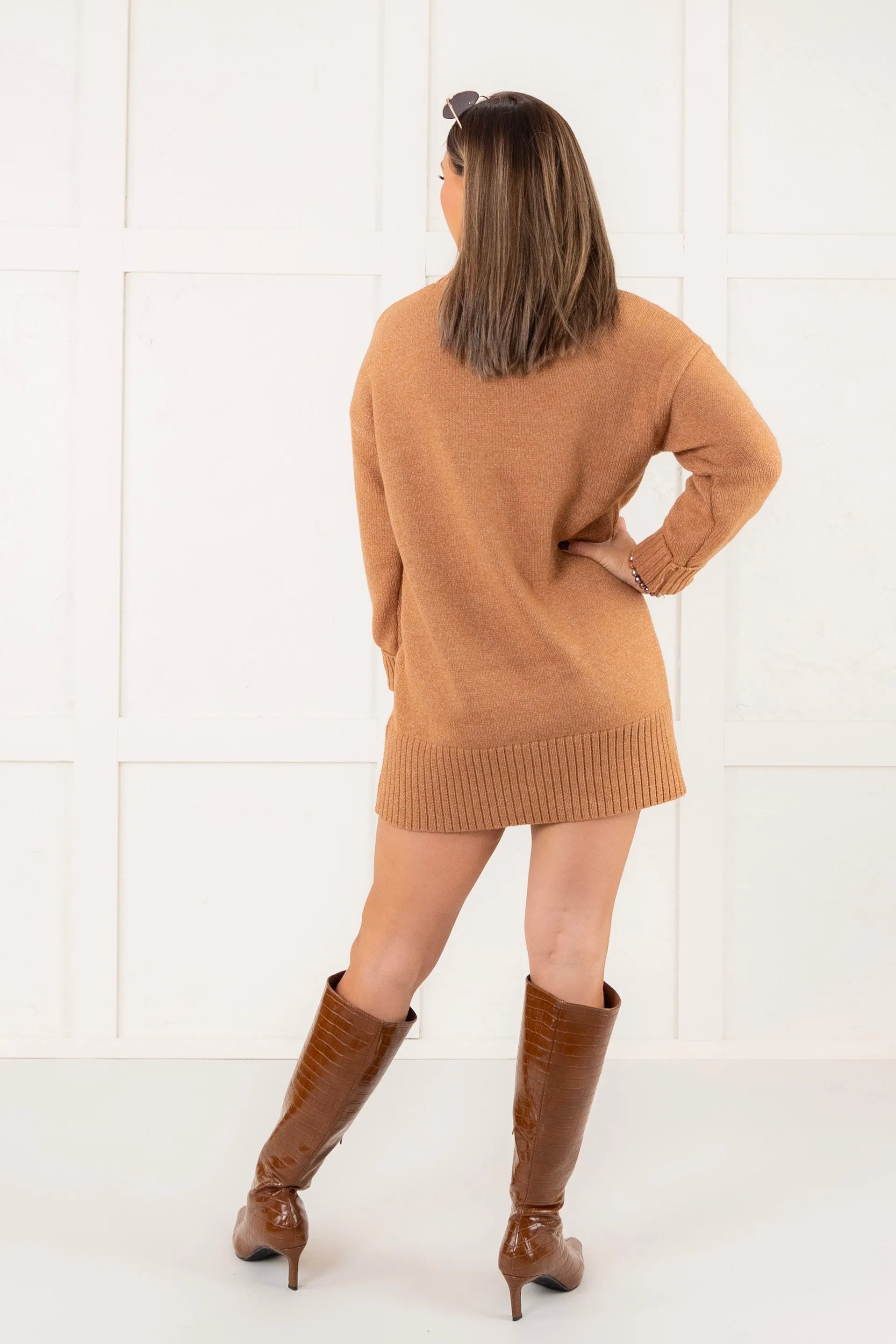 Easy Does It Sweater Dress - DOORBUSTER