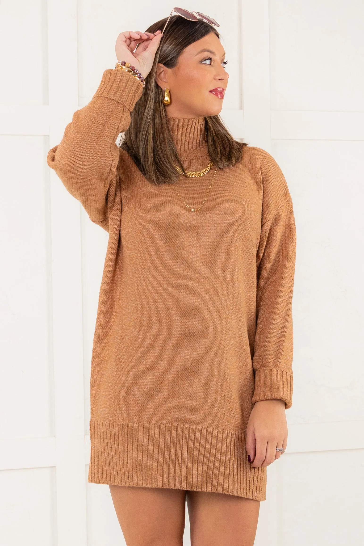 Easy Does It Sweater Dress - DOORBUSTER