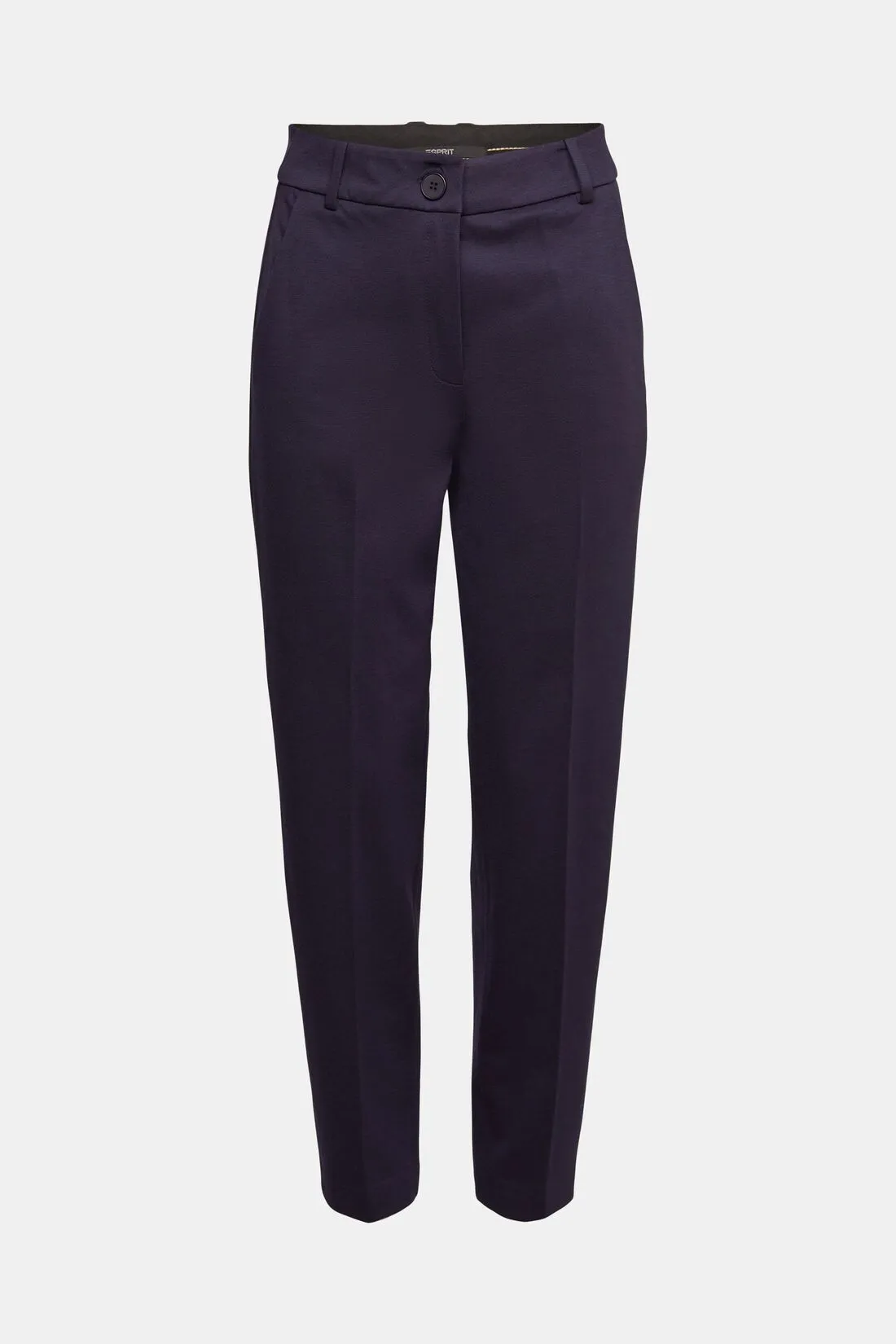 Esprit Ponti Tapered Trouser In Navy