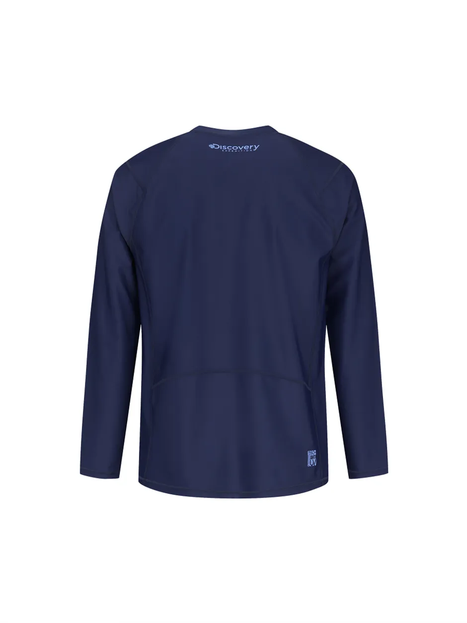 Essential Logo Rashguard Navy