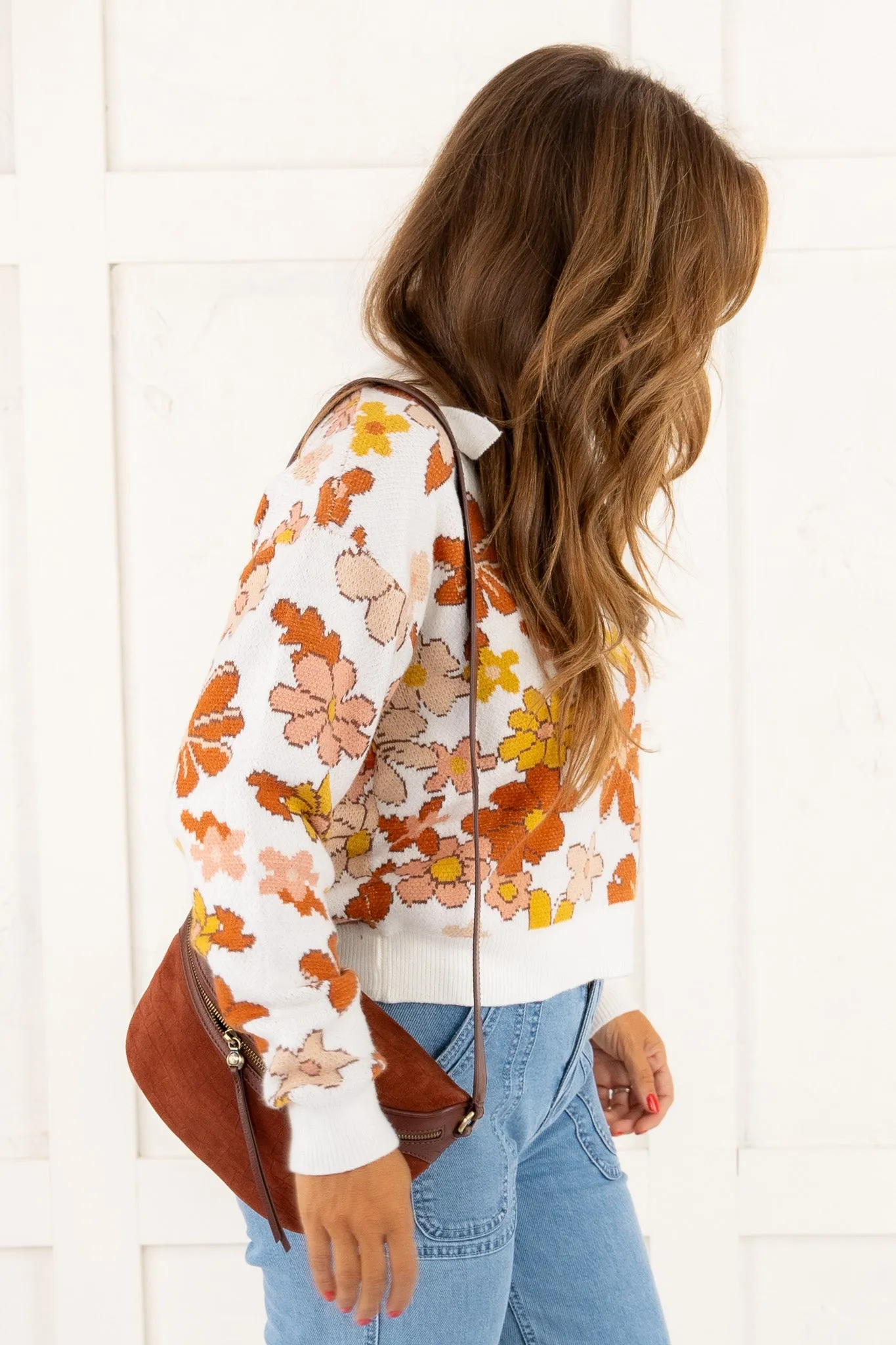 Fall Florals Sweater - FINAL SALE