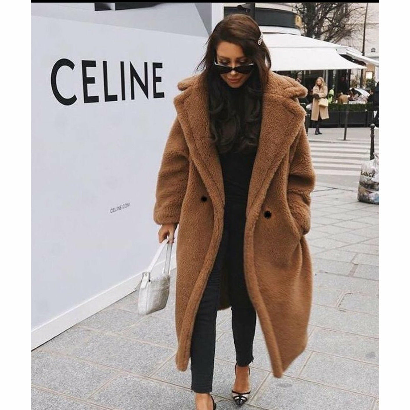 Faux Fur Teddy Coat