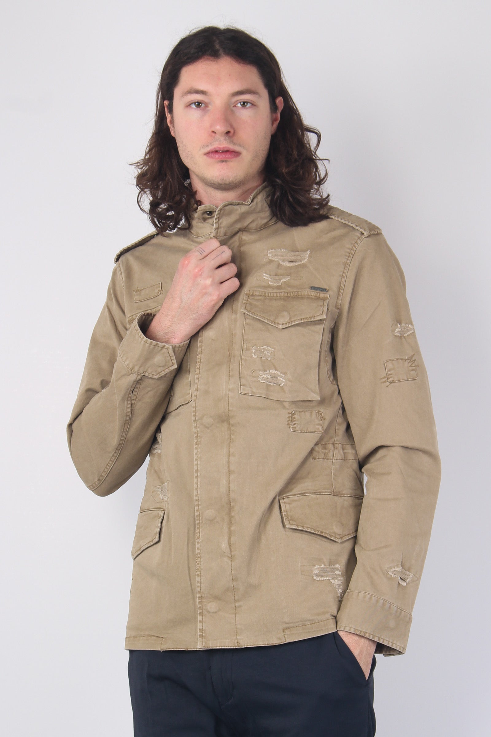 Feel Jacket Rotture Sand