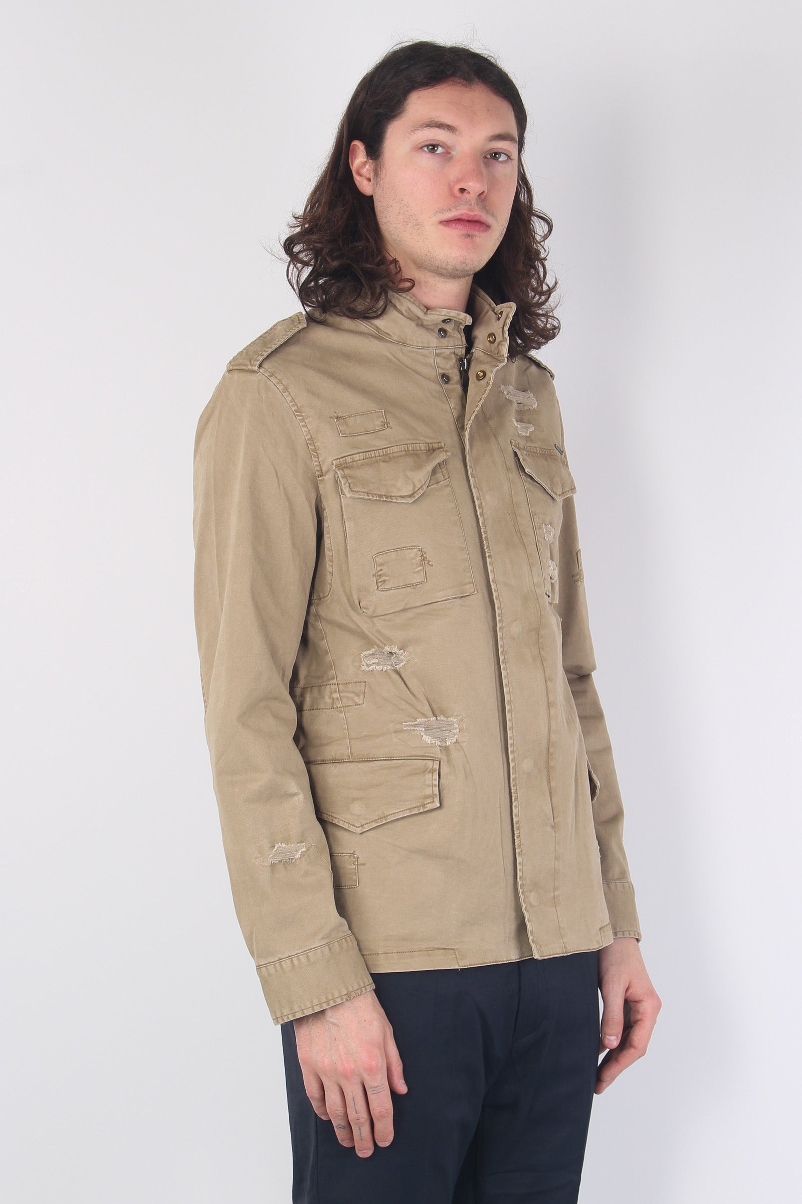 Feel Jacket Rotture Sand