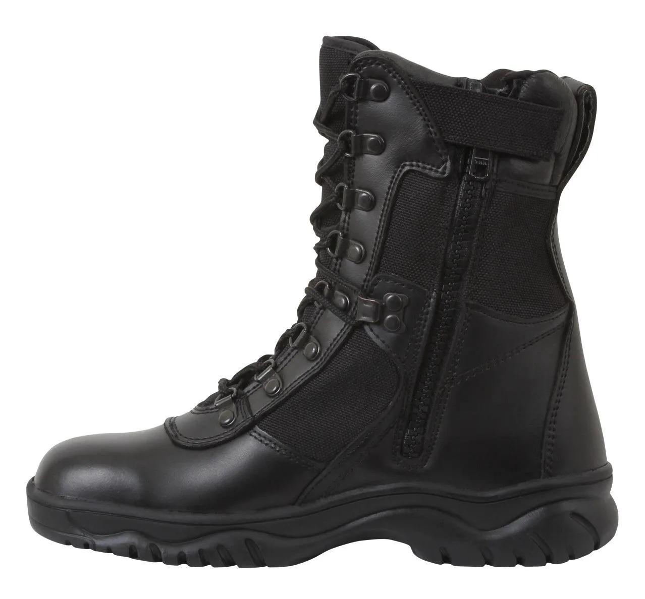 Forced Entry Tactical Boot With Side Zipper - 8 Inch