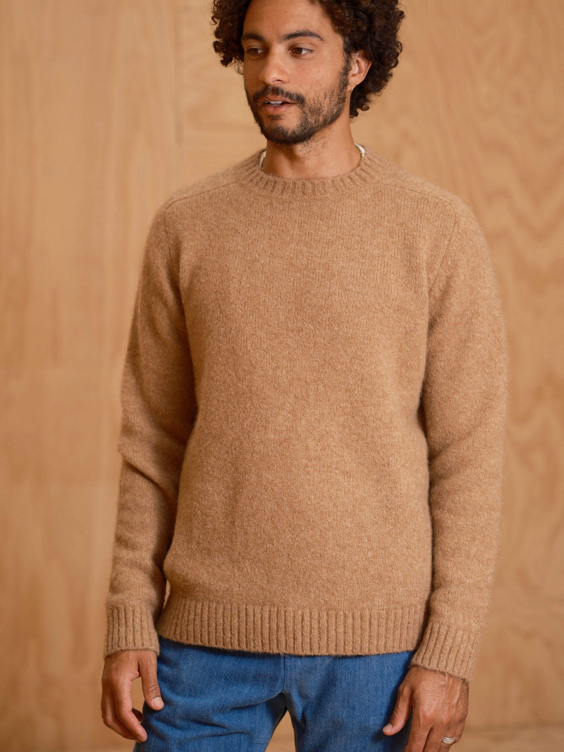 Fuzzy Cambridge Sweater