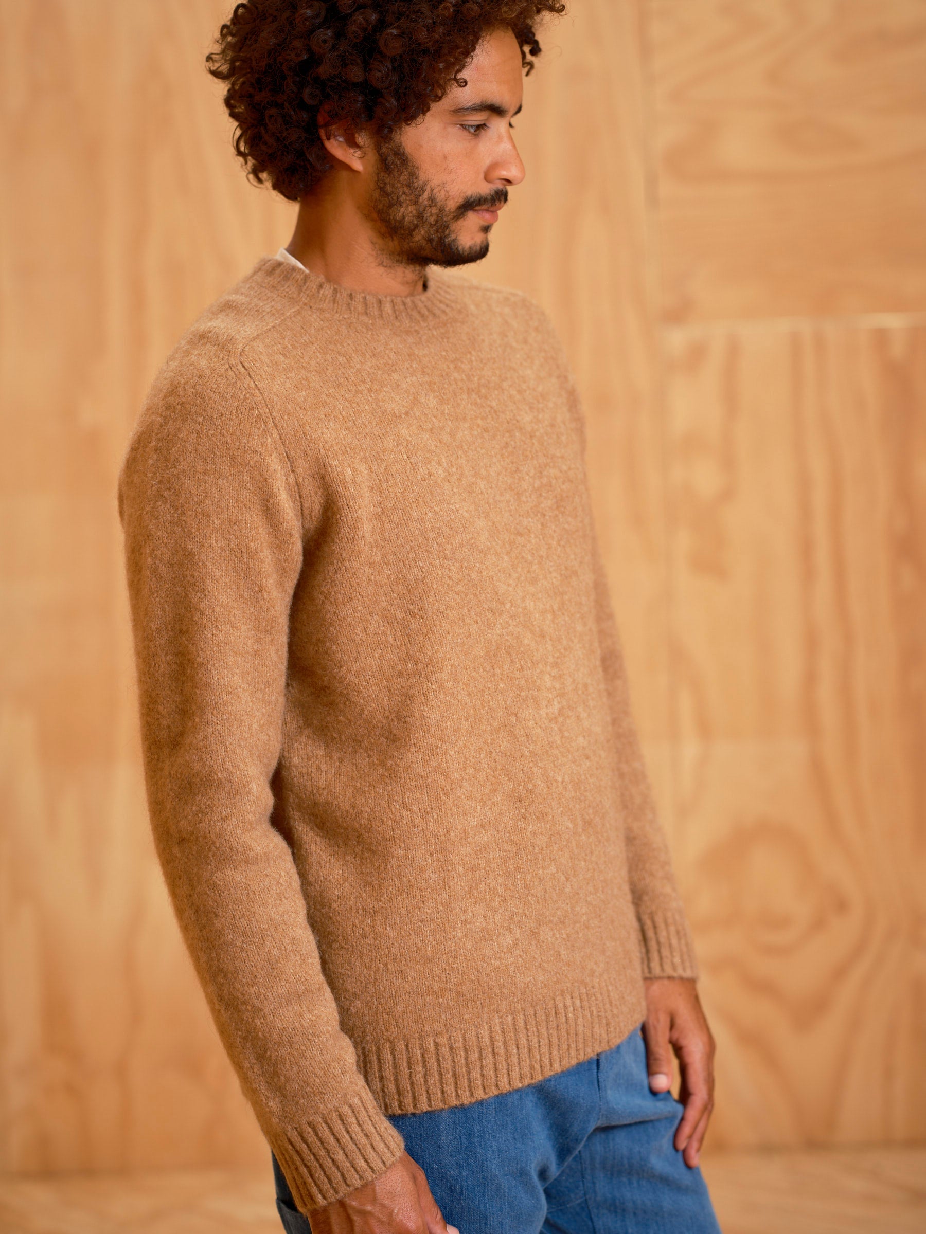 Fuzzy Cambridge Sweater