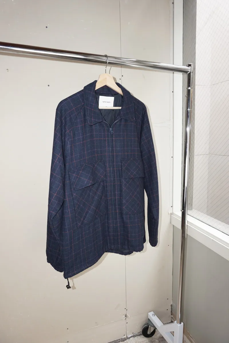 Gofer Wool Jacket - Navy