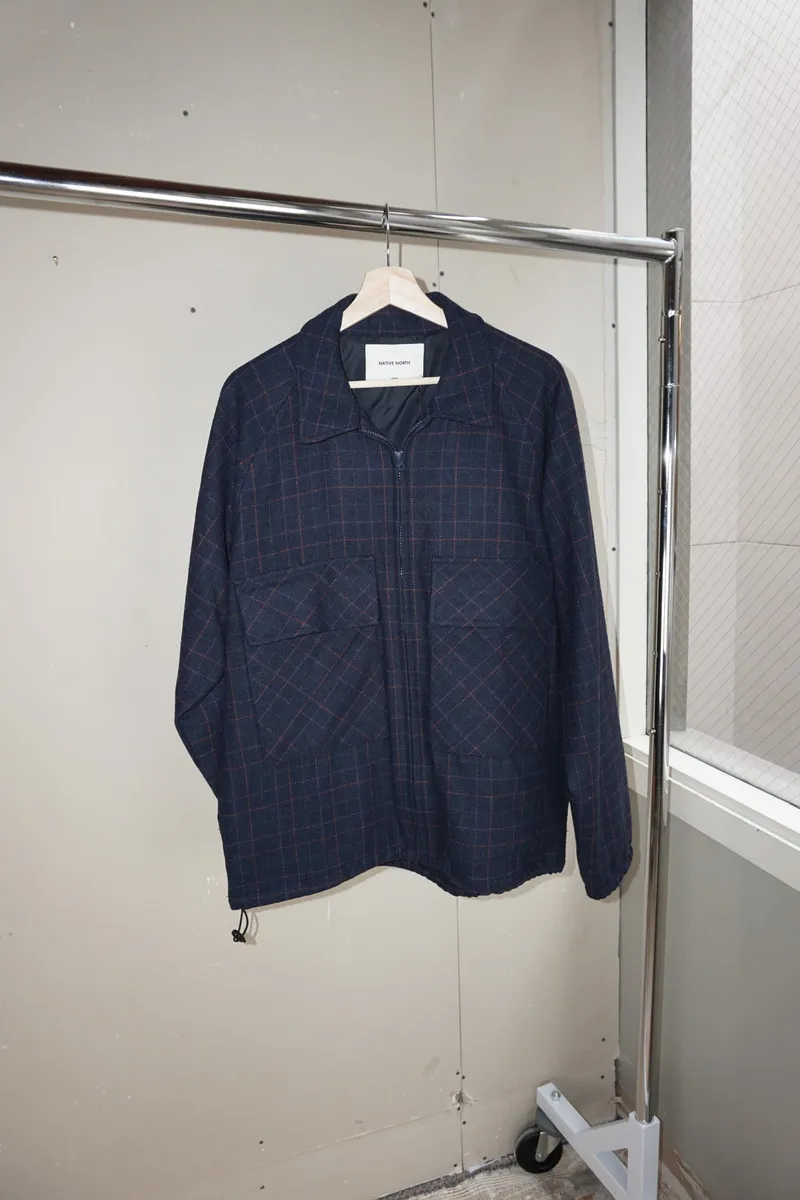 Gofer Wool Jacket - Navy