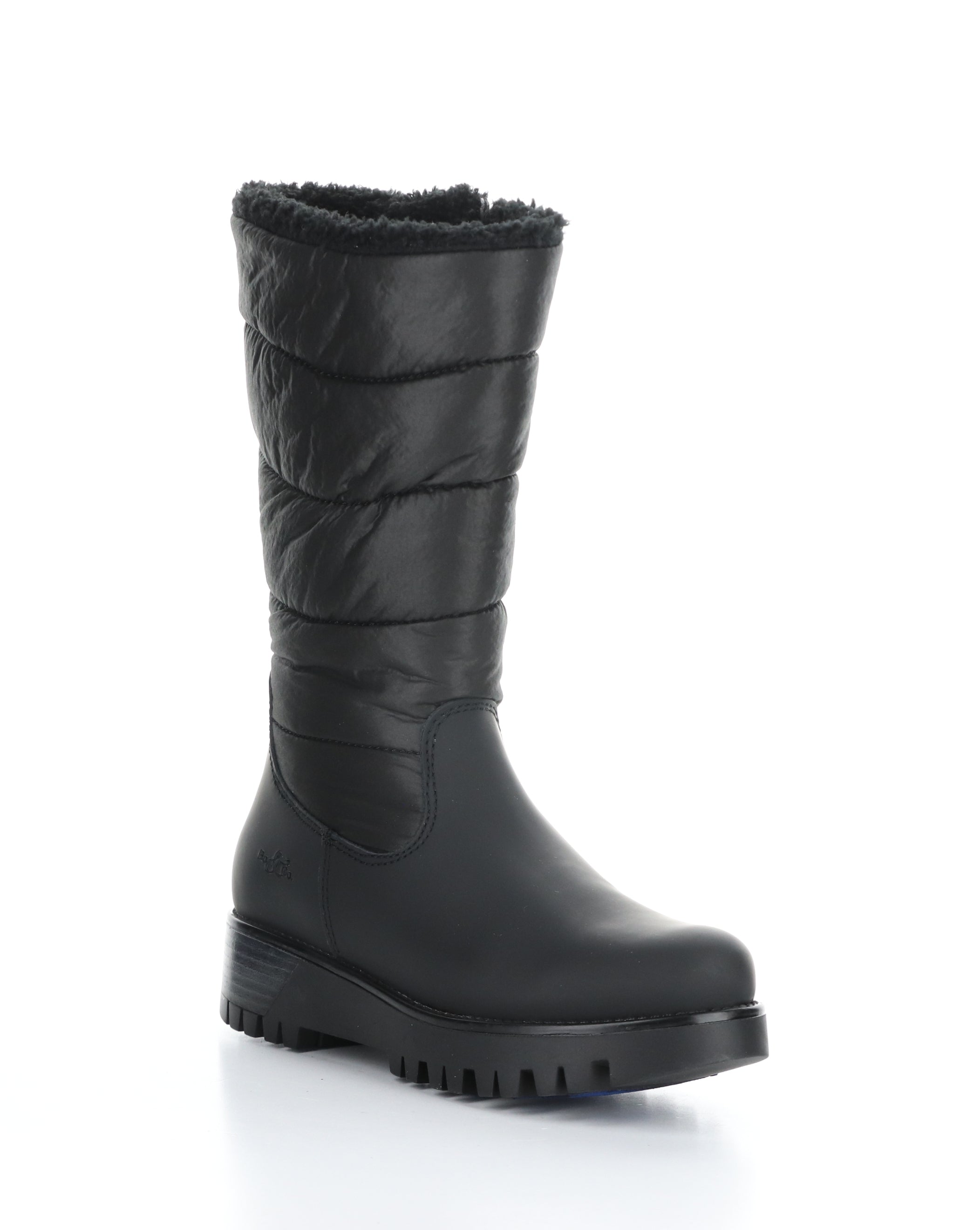 GRACEN PRIMA BLACK Round Toe Boots