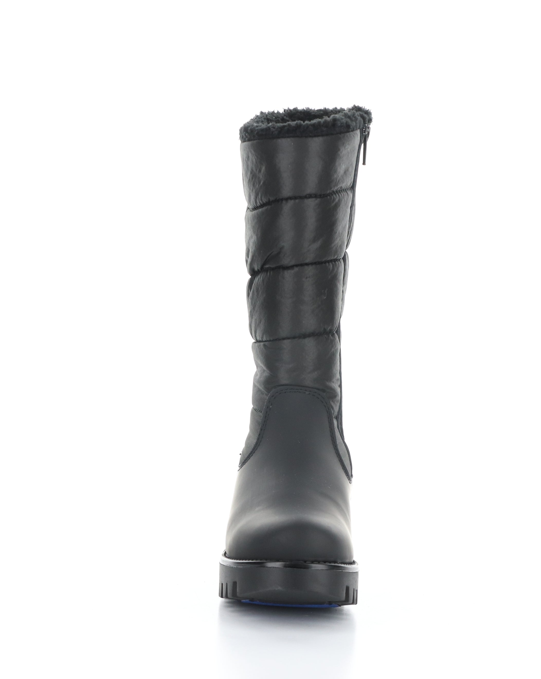 GRACEN PRIMA BLACK Round Toe Boots