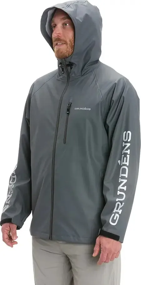 Grundéns Men's Tourney Full Zip Jacket Iron Grey | Buy Grundéns Men's Tourney Full Zip Jacket Iron Grey here | Outnort