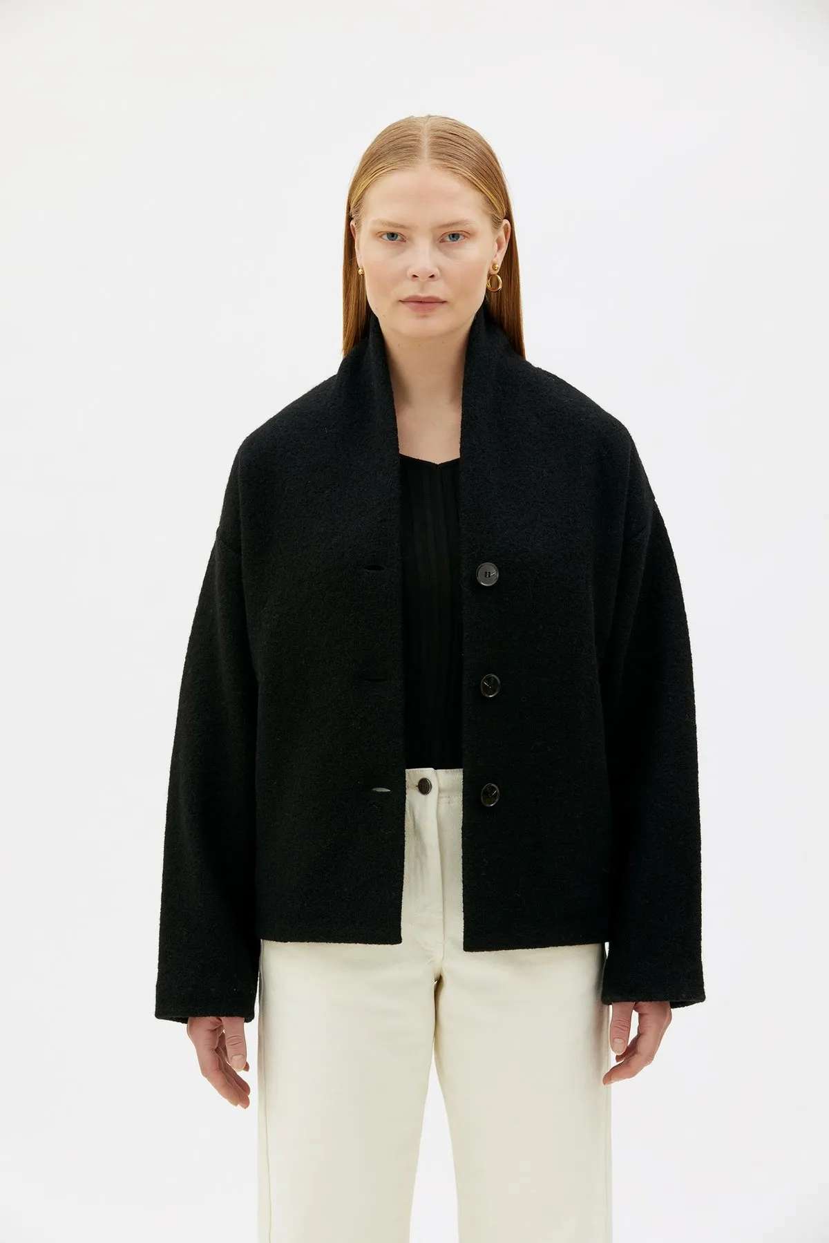 Hale Boiled Wool Jacket