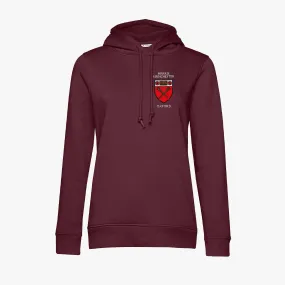 Harris Manchester College Ladies Organic Embroidered Hoodie