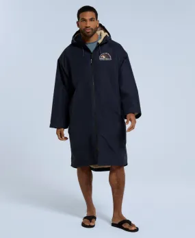 Hazey Mens Waterproof Beach Parka - Dark Blue