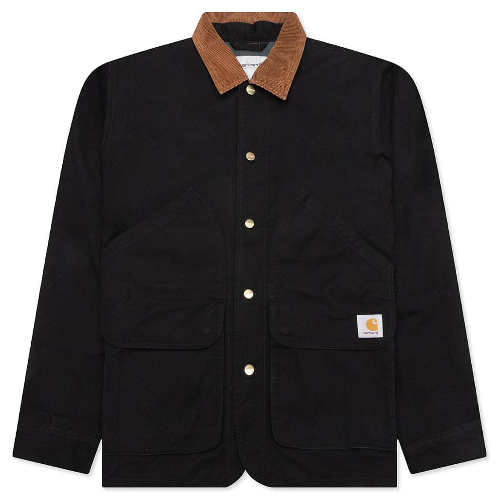 Heston Jacket - Black/Discovery Green